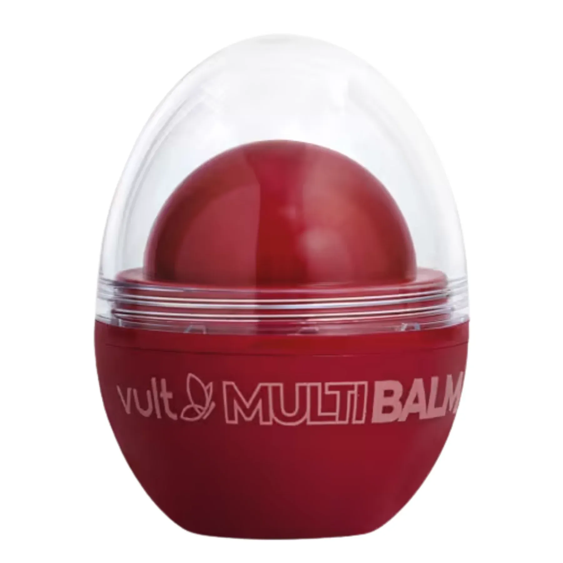 Multi Balm 2 em 1 Vult Vermelho Bala de Morango 6,5g